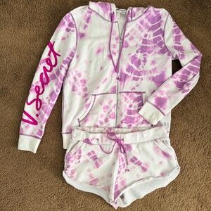 Victoria's Secret Y2K tie die sweat suit M/M
